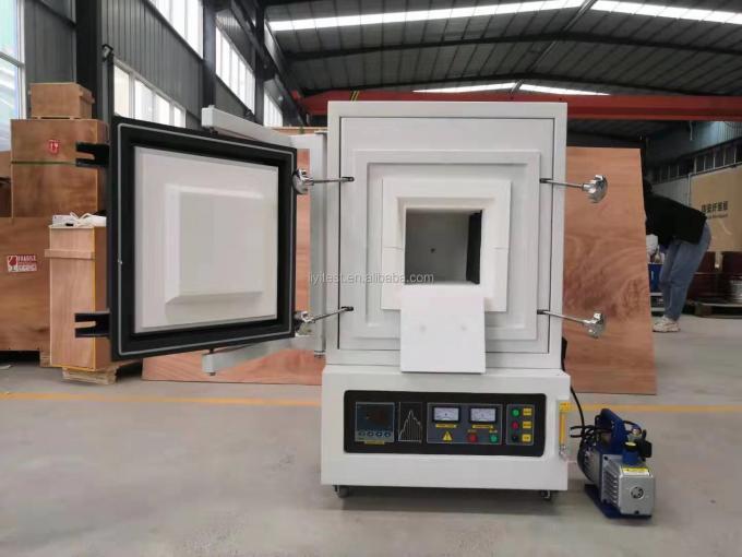 Elettrici ad alta temperatura di prova di materiale del laboratorio attutiscono la fornace di vuoto 1