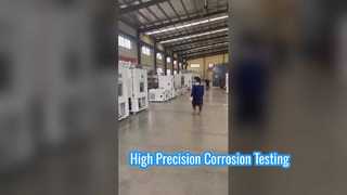 Macchina digitale programmabile per test di nebbia salina a temperatura e umidità costanti su grande schermo