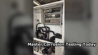 Tester di invecchiamento in nebbia salina completamente automatico, attrezzatura per test anticorrosione del rivestimento superficiale