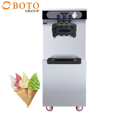 Pavimento di BT-25FB 25L/H che sta la macchina molle commerciale del gelato di acciaio inossidabile